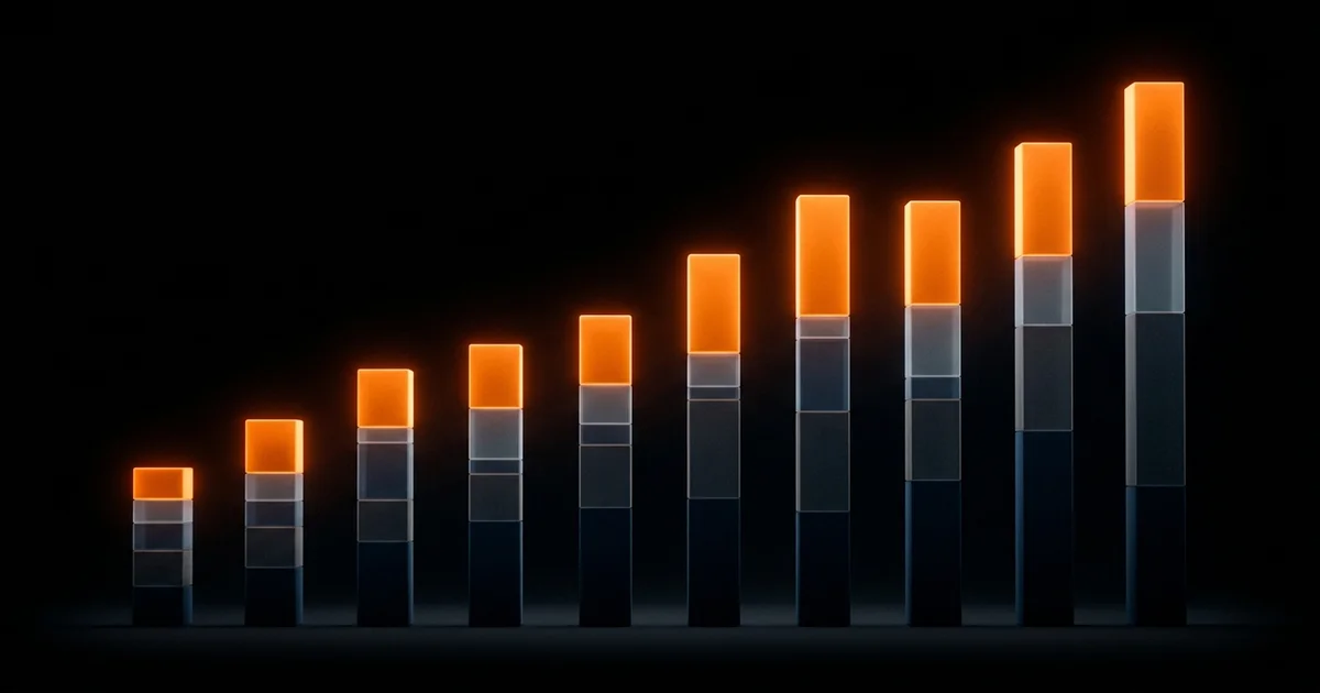 Content velocity visualization for AI citations
