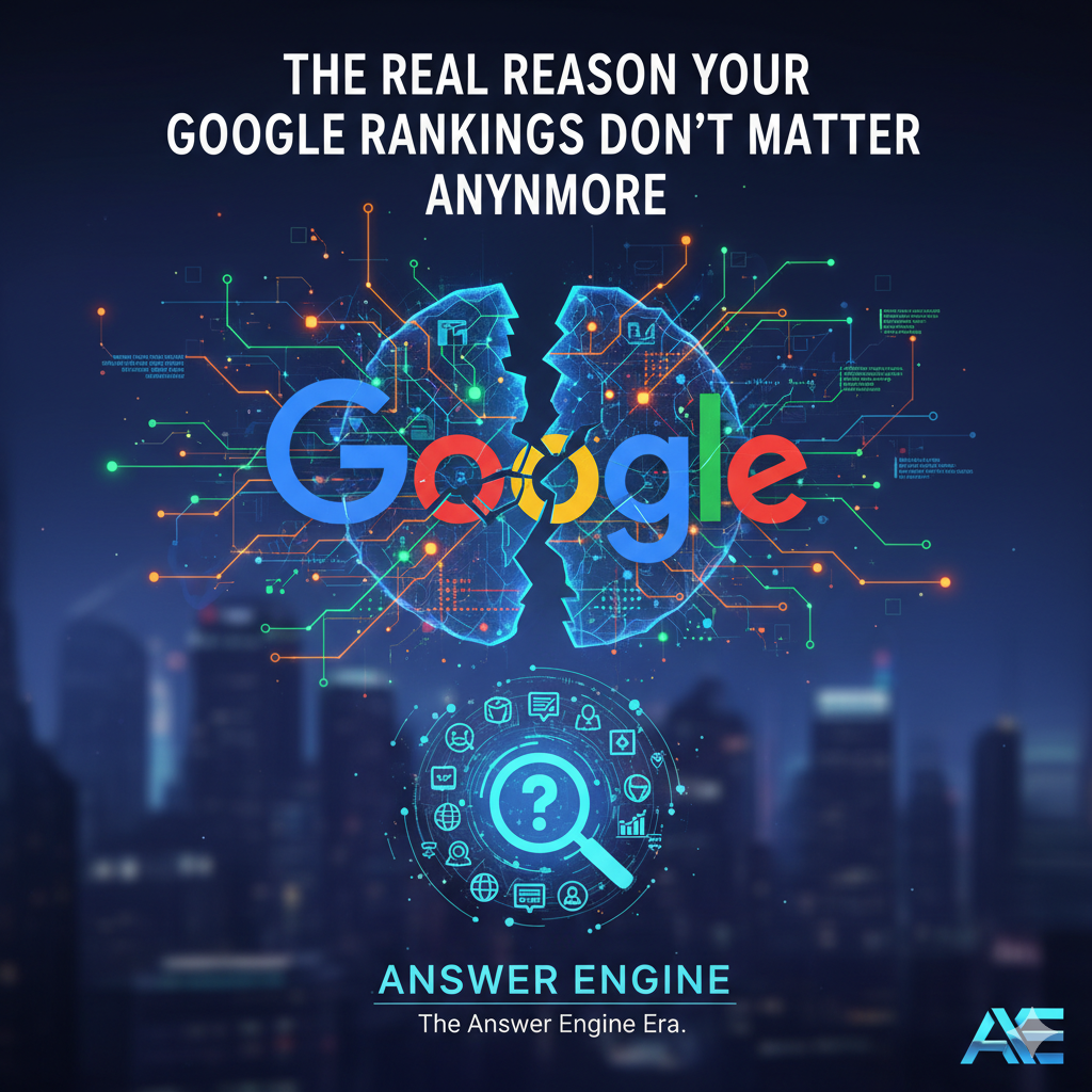 Why Your Google Rankings Don't Matter Anymore | The Answer Engine