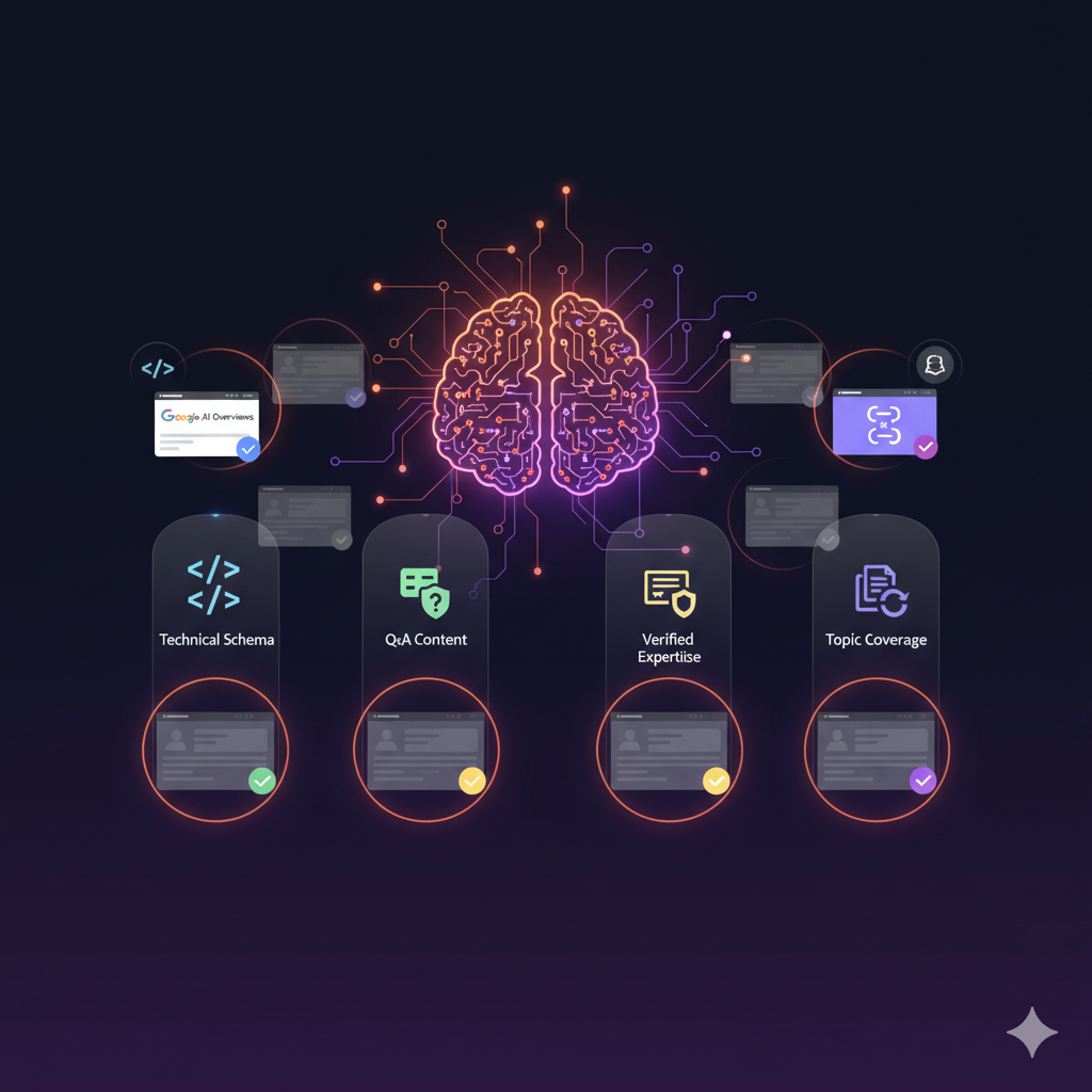How to get Google AI Overviews and ChatGPT to recommend your business - the four foundation requirements